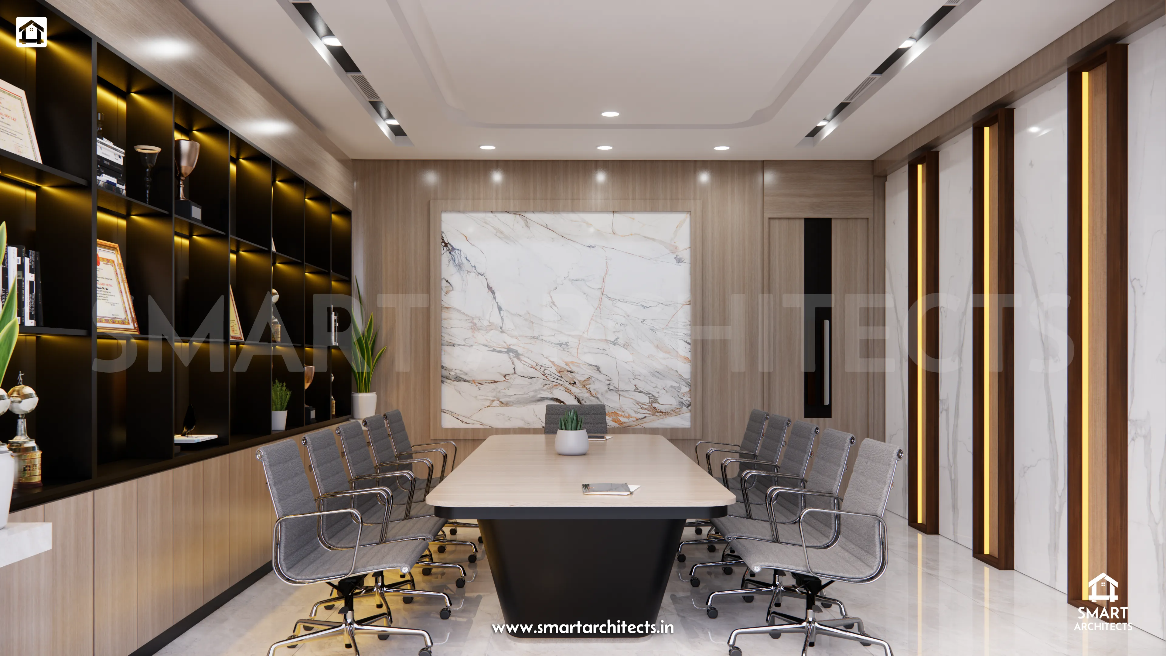 Office design by Smart Architects